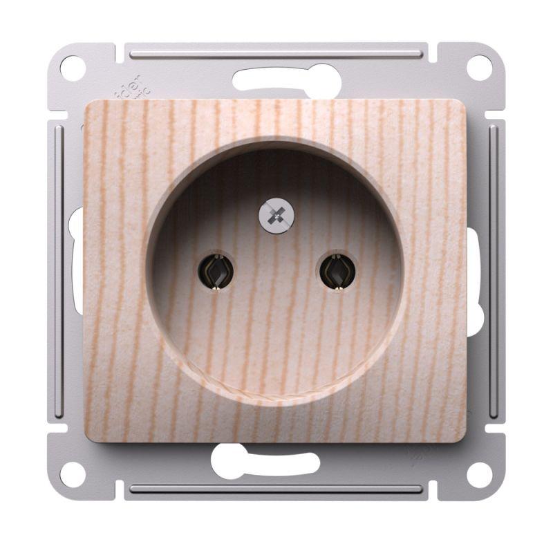 розетка glossa 16а без заземл. механизм сосна se gsl001541 от BTSprom.by