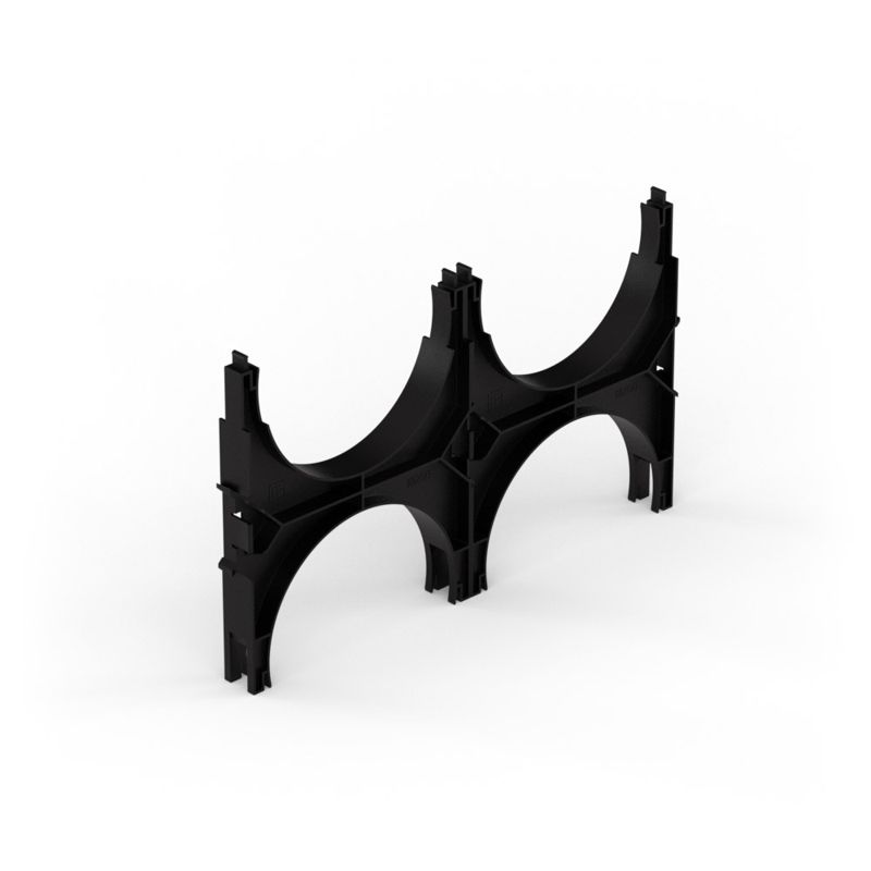 кластер двойной двухсторон. для двустен. труб d200мм (уп.40шт) промрукав pr13.02574 от BTSprom.by