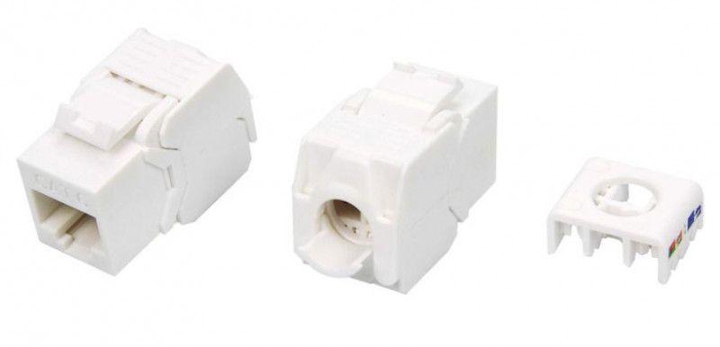 вставка keystone jack rj45 (8p8c) кат.6 180град. toolless kj8-8p8c-c6-180-tls-wh бел. hyperline 426190 от BTSprom.by