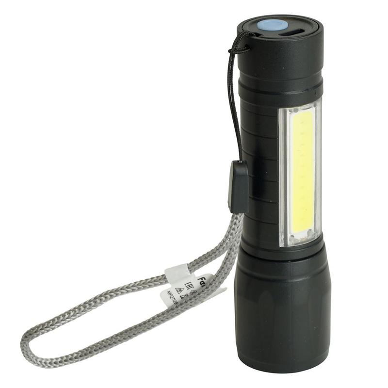 фонарь светодиодный ручной аккумуляторный usb zooм th2408 feron 51118 от BTSprom.by