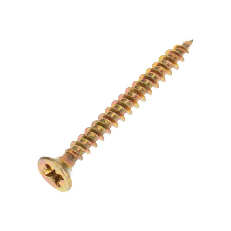  Саморез универсальный 3.5х35 желт. цинк (уп.25шт) Kranz 1111-3535-5 фото в каталоге от BTSprom.by