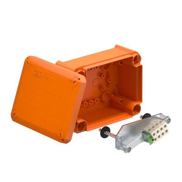 коробка распределительная огнестойкая 150х116х67мм ip65 t100 e 4-5 оранж. obo 7205510 от BTSprom.by