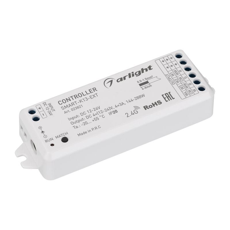 контроллер smart-k13-sync (12-24в 4х3а 2.4g) ip20 пластик arlight 023821 от BTSprom.by
