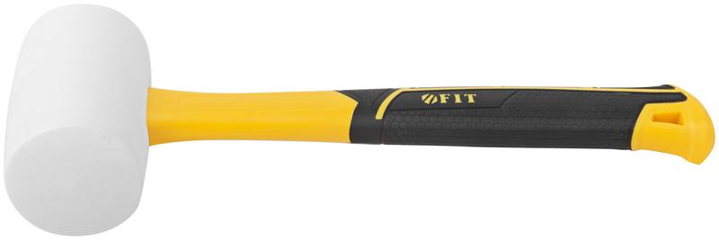  Киянка 60мм 450г фибергласовая ручка резинов. бел. FIT 45518 фото в каталоге от BTSprom.by