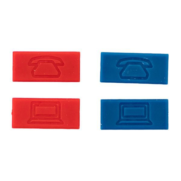  Вставка розеточная 45х45мм формат Mosaic на 2 модуля Keystone защ. шторки с маркерами бел. TERACOM PRO EKF TRP-INS-MOS-2M2P-WH фото в каталоге от BTSprom.by