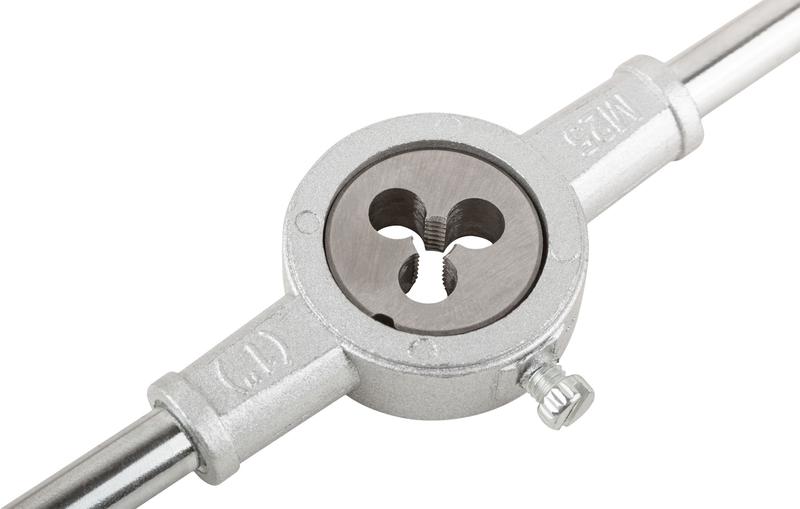  Плашкиметрические легированная сталь профи 8шт м3-М12 плашкодержатель блистер FIT 70803 фото в каталоге от BTSprom.by