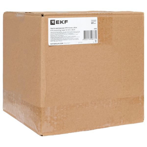  Лента крепежная HTM 10мм (рул.33м) EKF HTM фото в каталоге от BTSprom.by