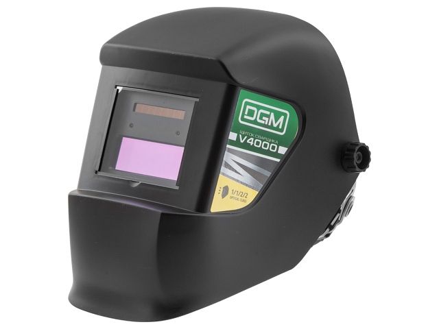 щиток сварщика с самозатемняющимся светофильтром dgm v4000 (1/1/2/2, 91х35 мм (31,9 см2), din 3/11) v4000 от BTSprom.by