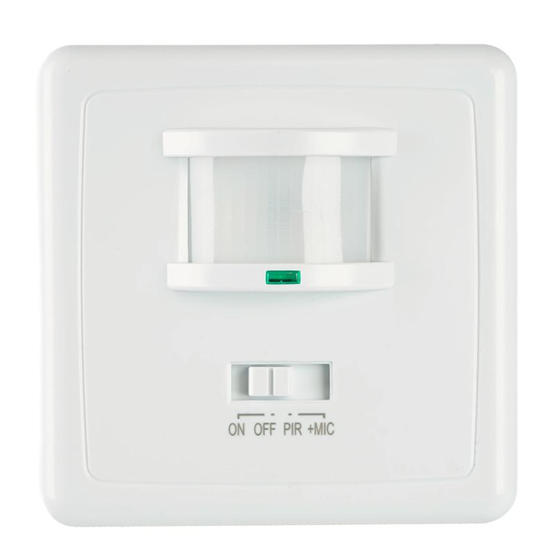 датчик движения и освещенности 1200вт 12м 140град. бел. sen1a/lx2000 feron 22016 от BTSprom.by