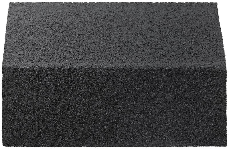  Губка шлифовальная угловая 100х70х25мм Р 60 средняя жесткость алюм./оксидная FIT 38372 фото в каталоге от BTSprom.by