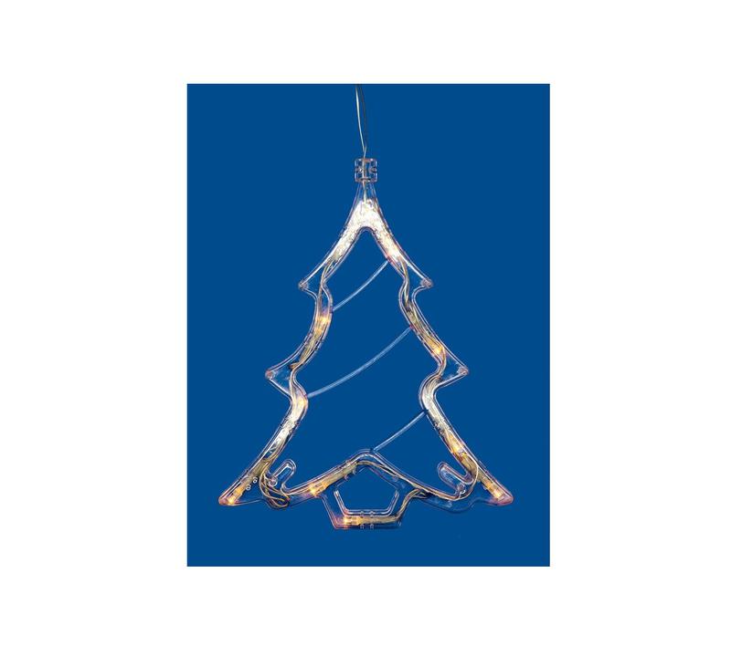 фигура uld-h1620-010/sta/3aaa warm white ip20 xmas tree елочк 3aaa (не в/к) 18х19см подвес 10 led провод прозр. uniel ul-00007254 от BTSprom.by