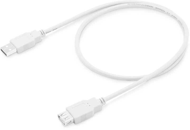 кабель-удлинитель usb2.0-am-af-0.75m usb a(m) usb a(f) 0.75м бел. buro 817264 от BTSprom.by