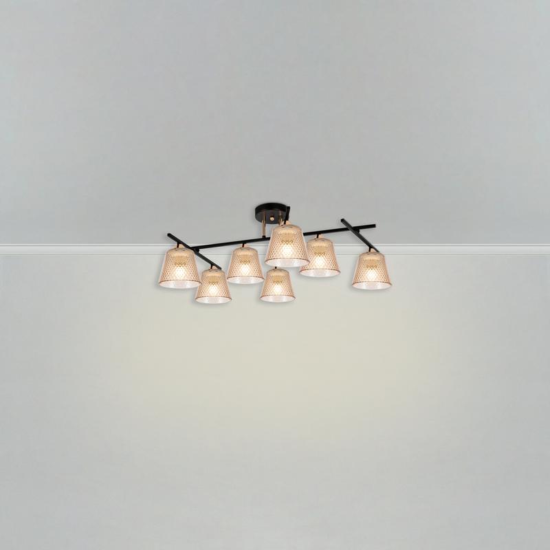  Светильник Sage 40Вт E14х7 IP20 подвесной Freya FR5261PL-07GB фото в каталоге от BTSprom.by