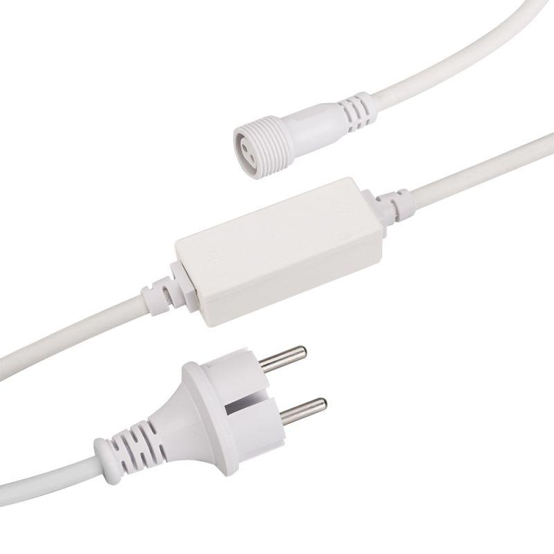 шнур питания ard-classic-flash-1.5m white (230в 1.6а) (закрытый) ardecoled 025886 от BTSprom.by