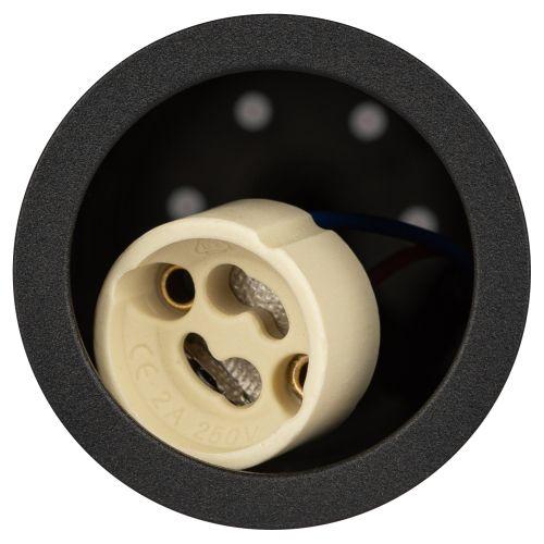  Светильник PL24 BK MR16 GU10 потолочн. черн. Эра Б0059811 фото в каталоге от BTSprom.by