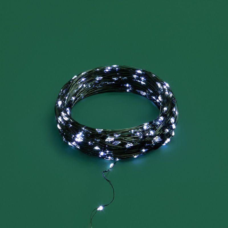  Гирлянда светодиодная "Роса" 30м 300LED бел. IP20 230В с контроллером провод зел. Neon-Night 303-275 фото в каталоге от BTSprom.by