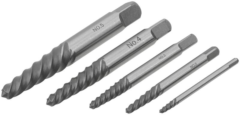  Набор экстракторов для шурупов усиленные (уп.5шт) FIT 36436 фото в каталоге от BTSprom.by