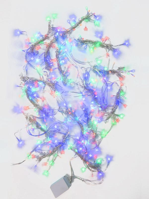  Гирлянда "Занавес" ICLLD300M-C 300LED RGB 3х3м 8 режимов IP20 SHLights 4690601052995 фото в каталоге от BTSprom.by