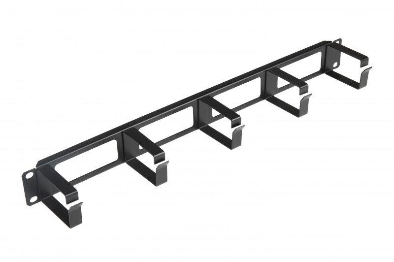 организатор кабельный cm-1u-ml 19дюйм 1u с метал. кольцами hyperline 15447 от BTSprom.by