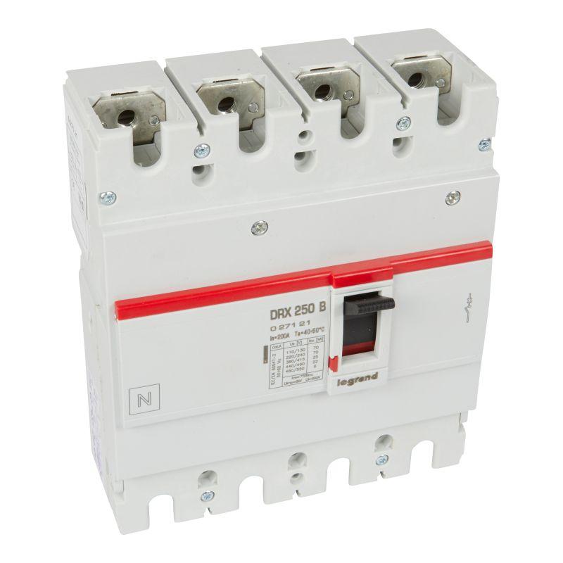 выключатель автоматический 4п 200а 25ка drx250 термомагнитн. расцеп. leg 027121 от BTSprom.by