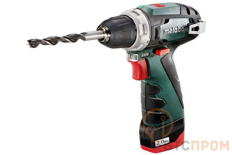  Винтоверт аккумуляторный PowerMaxx BS 10.8В 2х2А.ч LC40 патр. упак. кейс Metabo 600080500 фото в каталоге от BTSprom.by