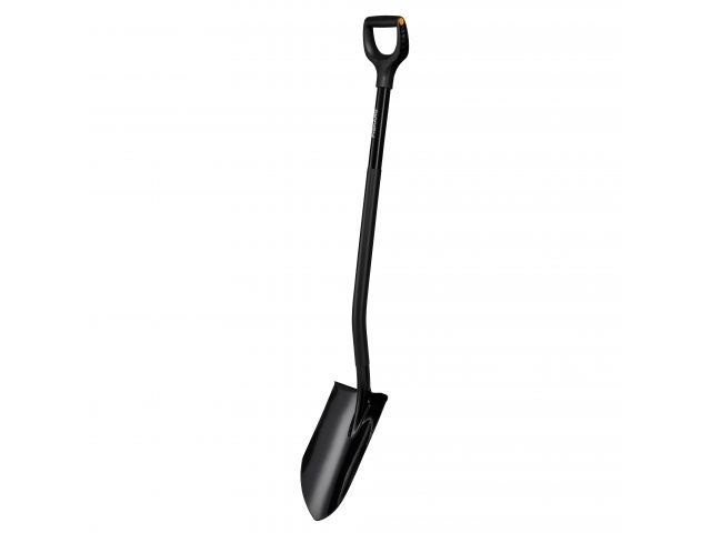 лопата штыковая ergonomic pro xl fiskars (черная) 1066707 от BTSprom.by