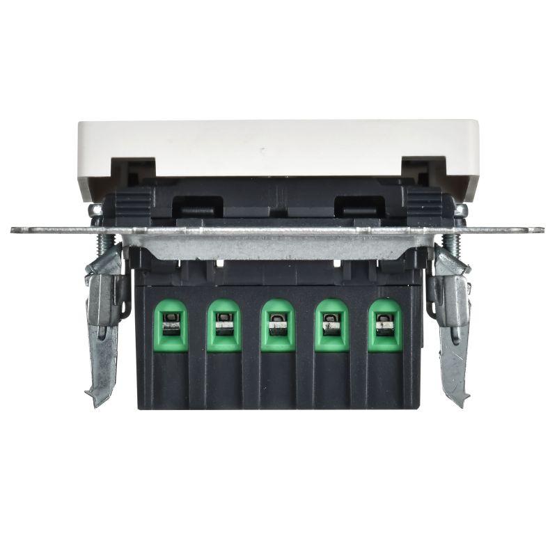  Кнопка звонка BRITE ВС10-1-9-БрАБ 10А для отелей с индикацией механизм арктич. бел. IEK BR-V14-2-10-K91 фото в каталоге от BTSprom.by