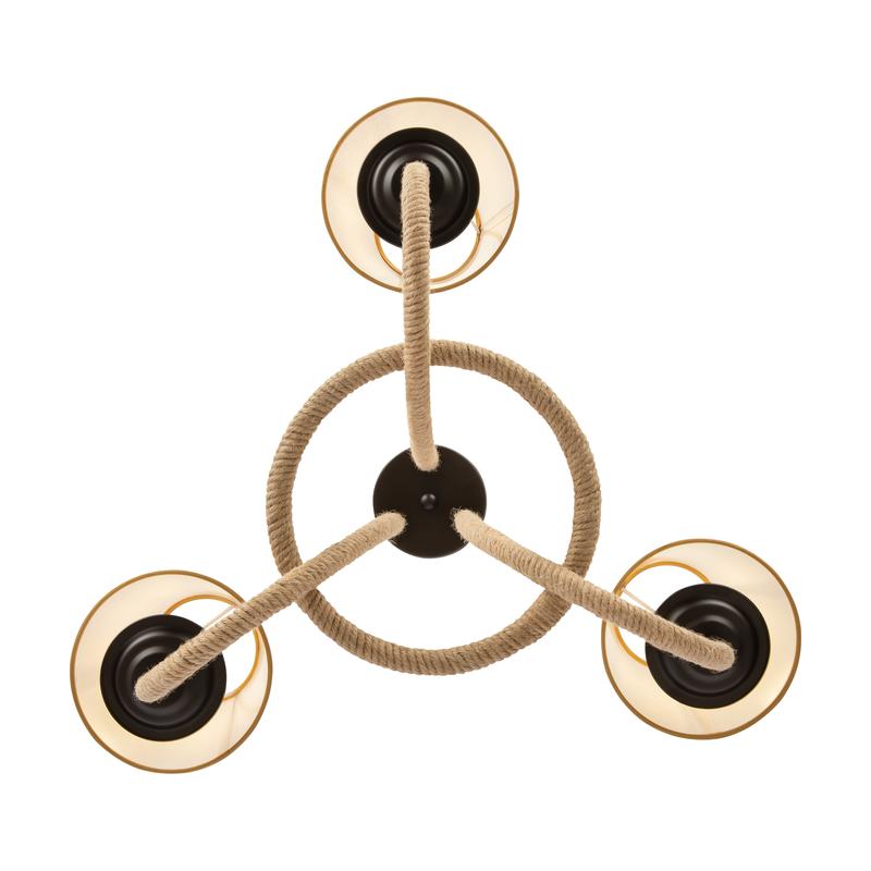  Люстра Corda 60Вт E14х3 IP20 Freya FR4402-PL-03-GB фото в каталоге от BTSprom.by