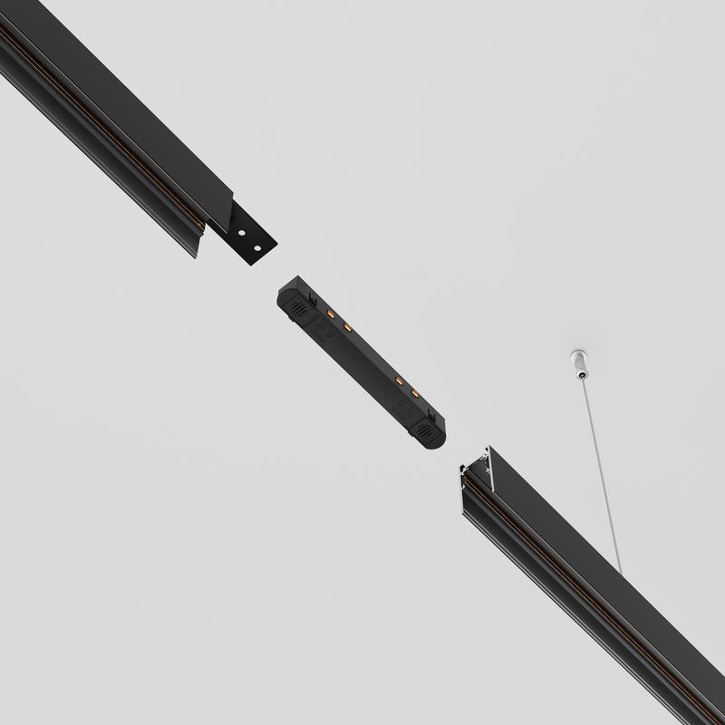  Коннектор питания прямой Maytoni TRA034PC-42B фото в каталоге от BTSprom.by