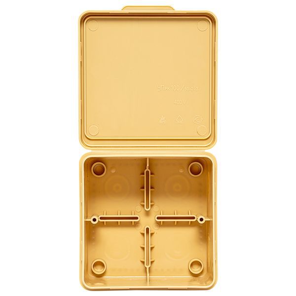  Коробка распаячная КМР-030-034 пылевлагозащ. 100х100х55 без мембранных вводов свет. дерево EKF plc-kmr-030-034-s фото в каталоге от BTSprom.by