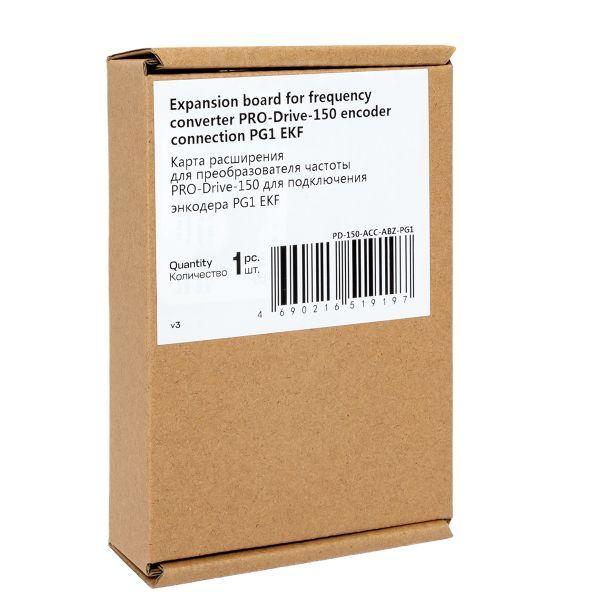 Карта расширения для преобразователя частоты PRO-Drive EKF PD-150-ACC-ABZ-PG1 фото в каталоге от BTSprom.by