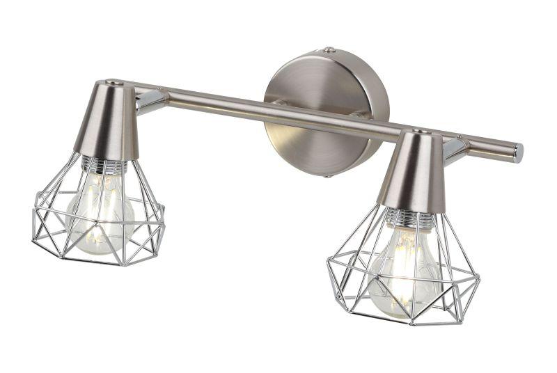 светильник настенно-потолочный спот distratto 7004-702 2хe14 40вт поворотный rivoli б0038107 от BTSprom.by