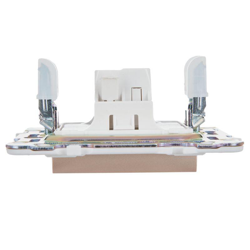  Выключатель 1-кл. SKANDY 10А SK-V01Sa песочн. IEK SK-V10-0-10-K98 фото в каталоге от BTSprom.by