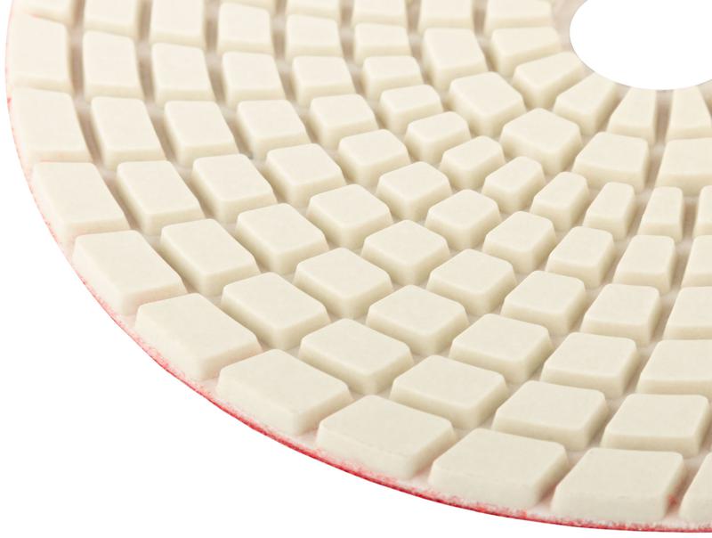  Круг шлифовальный алмазный гибкий АГШК (липучка) влажное шлифование 125мм Р 400 FIT 39884 фото в каталоге от BTSprom.by