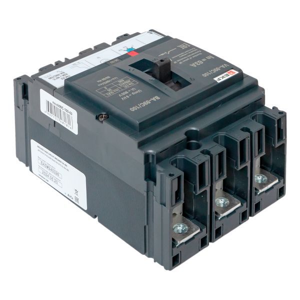 Выключатель автоматический 3п 100/63А 36кА ВА-99C Compact NS PROxima EKF mccb99C-100-63 фото в каталоге от BTSprom.by