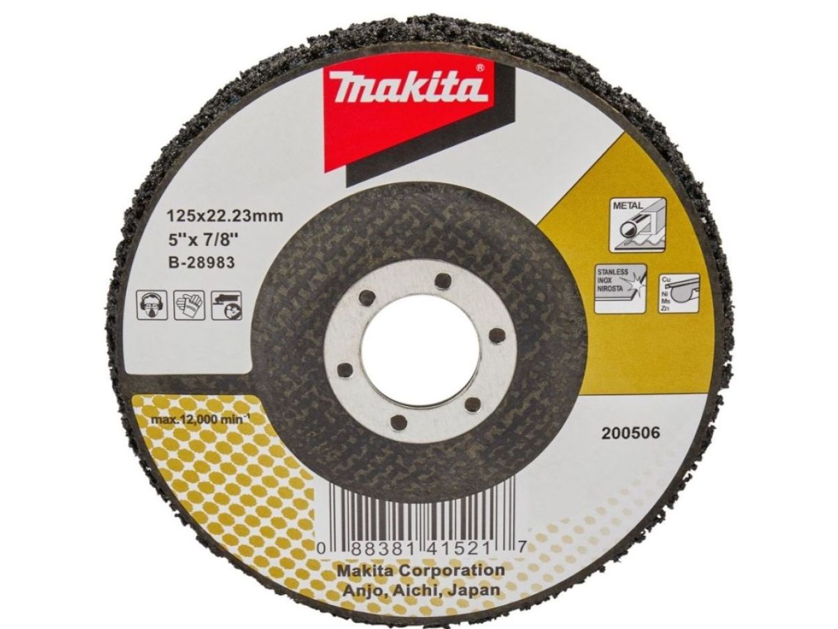 диск шлифовальный из вспененного абразива 125х22,23 makita b-28983 от BTSprom.by
