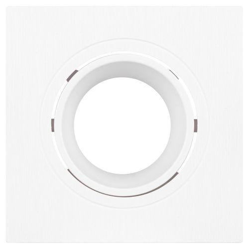  Светильник встраиваемый декоративный KL90-1 WH MR16/GU5.3 бел. пластик. Эра Б0054370 фото в каталоге от BTSprom.by