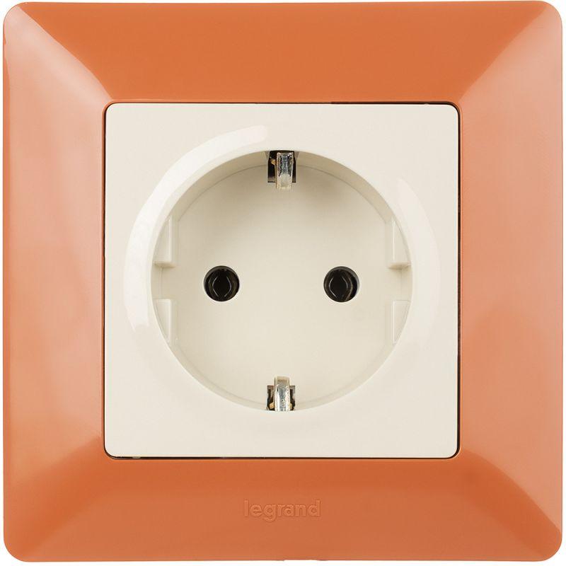  Рамка 1-м Valena Life универсальная терракота Leg 754071 фото в каталоге от BTSprom.by