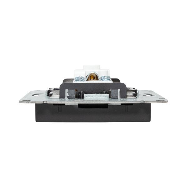  Розетка телевизионная TV 1-м СП Эпика механизм черн. EKF UP1-SOB-TV-1 фото в каталоге от BTSprom.by