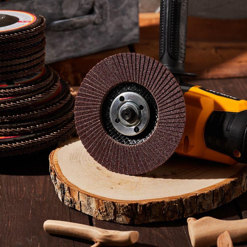  Круг лепестковый торцевой P24 125х22.2мм Kranz KR-90-0010 фото в каталоге от BTSprom.by