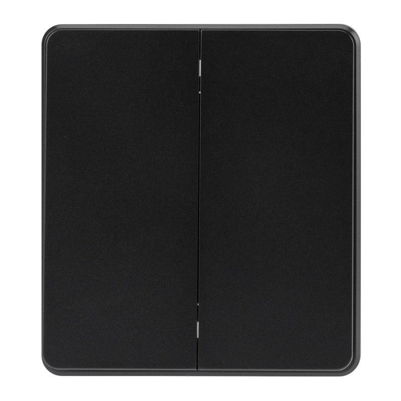 переключатель перекрестный 2-кл. сп round 10а оникс kranz kr-78-0733-3 от BTSprom.by