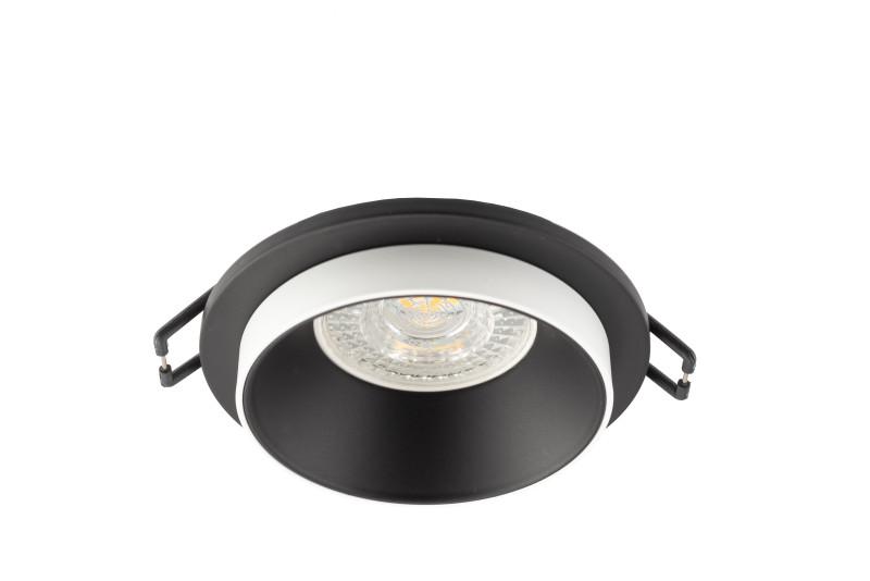  Светильник 50Вт GU10 IP20 встраив. алюм. черн. DENKIRS 545337 фото в каталоге от BTSprom.by