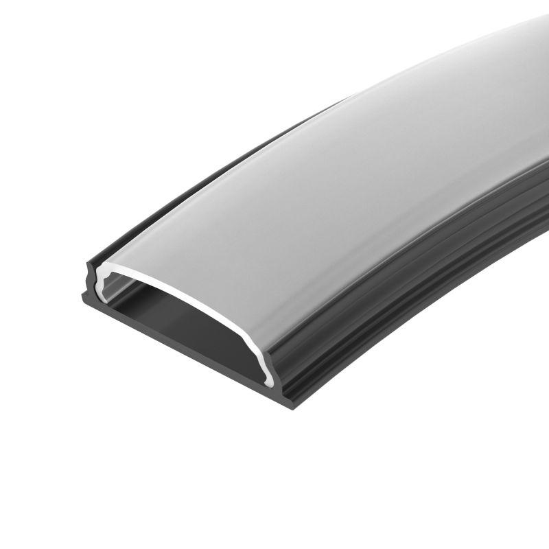 профиль arh-bent-w18-2000 anod black l2000 алюм. arlight 039588 от BTSprom.by