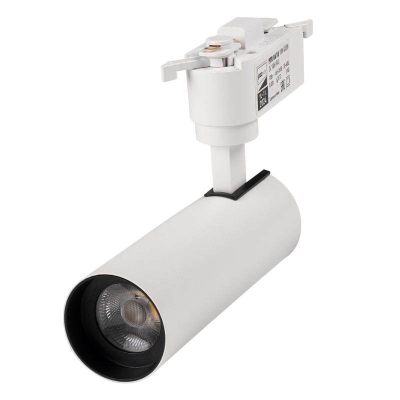 светильник светодиодный трековый ptr 0610 10вт 4000к ip40 24град. wh бел. pro jazzway 5035737 от BTSprom.by