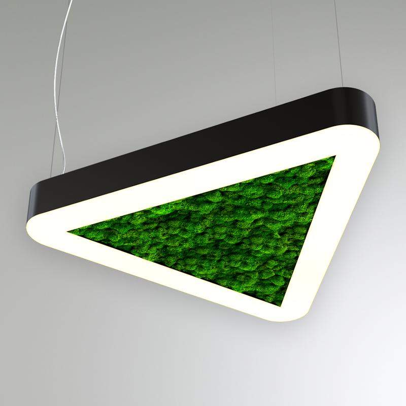 светильник светодиодный rve-lbx-moss-trio-soft-900-p 71вт 4000к 900х801х100мм подвесной шир. рассеив.=80мм черн. rvelektro rve00000597 от BTSprom.by