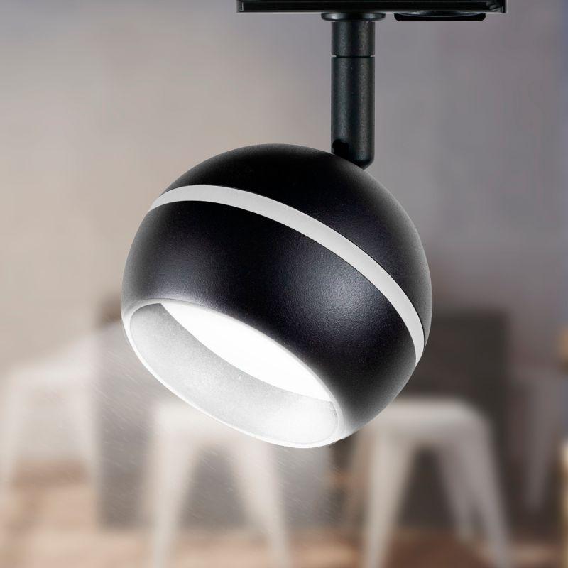 светильник трековый 1ф tr47 - gx53 bk под лампу gx53 черн. эра б0054156 от BTSprom.by