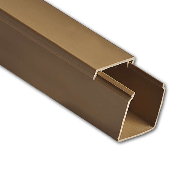 кабель-канал 60х60 l2000 пластик коричн. ruvinil ркк-60х60-к от BTSprom.by