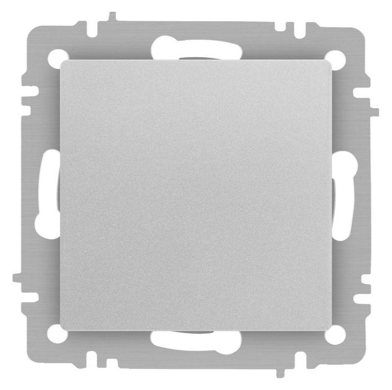 переключатель 1-кл. сп accent 6-103-03 10а ip20 250в al/cu алюм. intro б0063443 от BTSprom.by