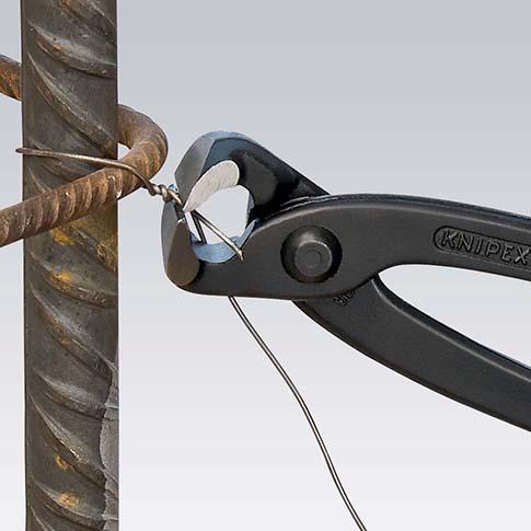клещи вязальные для арматурной сетки l-220мм черн. knipex kn-9900220 от BTSprom.by