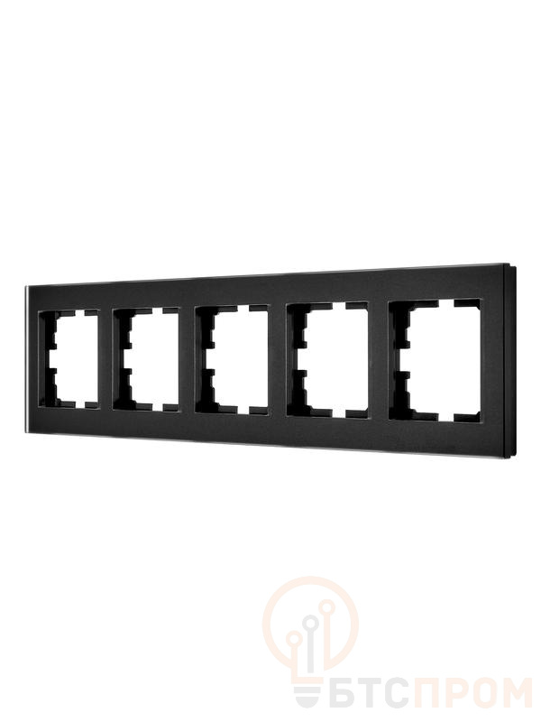 Рамка 5-местн. гориз. VESNA стекло черн. матов. LEZARD 742-5980-150 фото в каталоге от BTSprom.by  Рамка 5-местн. гориз. VESNA стекло черн. матов. LEZARD 742-5980-150 фото в каталоге от BTSprom.by